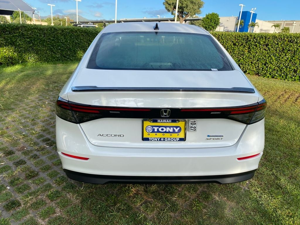 2025 Honda Accord Hybrid Sport