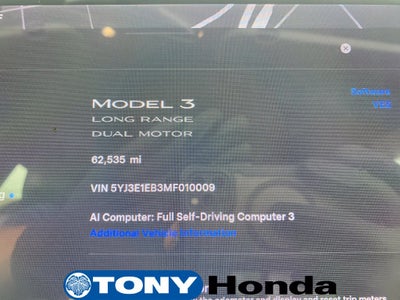 2021 Tesla Model 3 Long Range