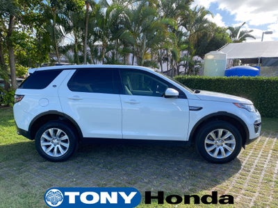 2017 Land Rover Discovery Sport SE
