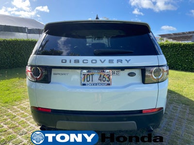 2017 Land Rover Discovery Sport SE