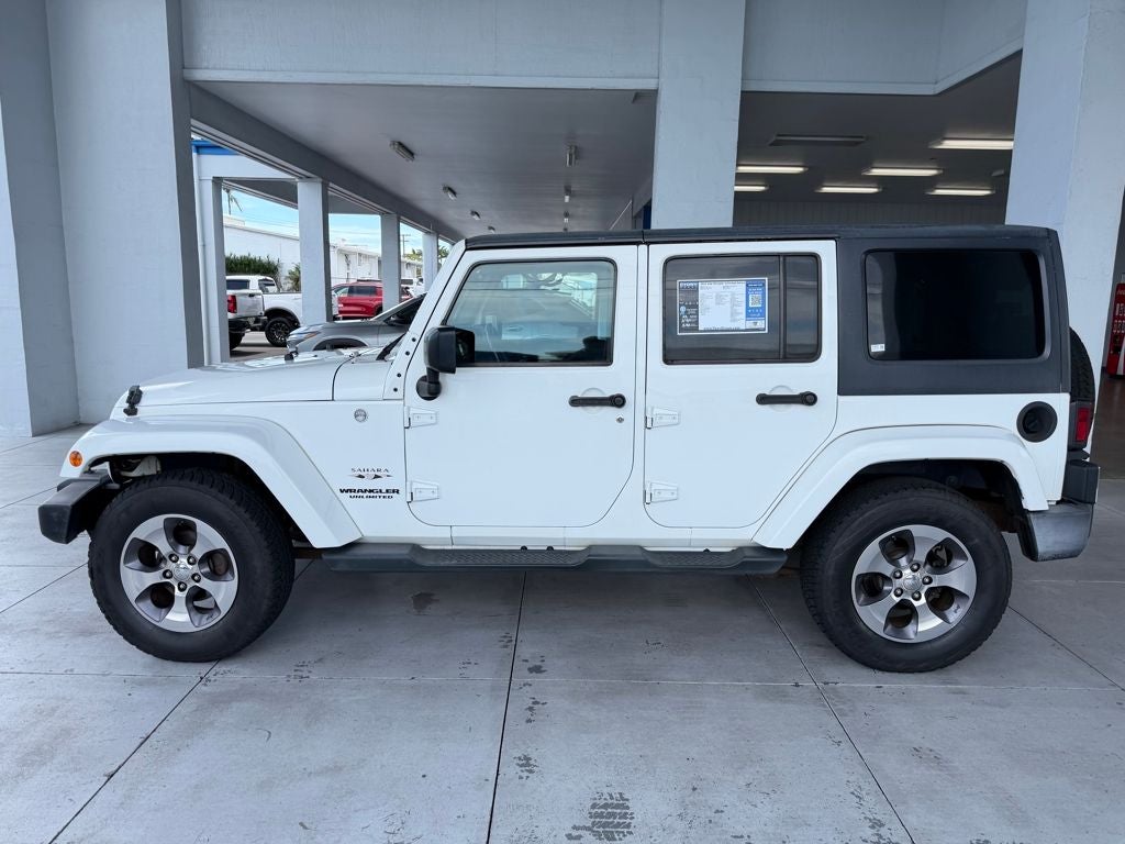 2016 Jeep Wrangler Unlimited Sahara