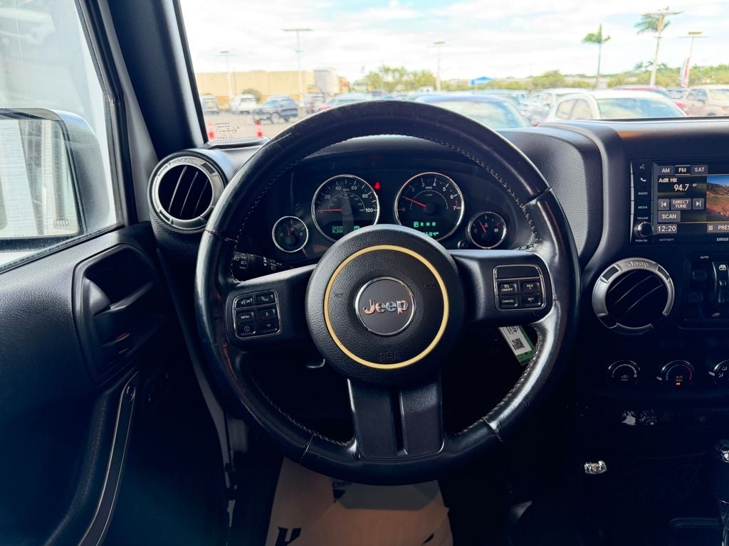 2016 Jeep Wrangler Unlimited Sahara