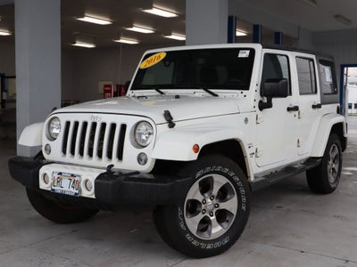2016 Jeep Wrangler Unlimited Sahara