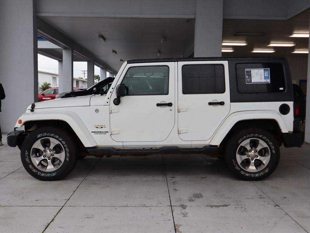2016 Jeep Wrangler Unlimited Sahara
