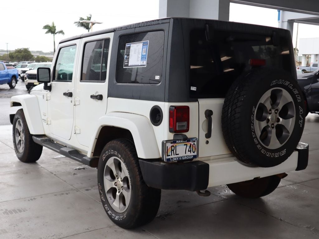 2016 Jeep Wrangler Unlimited Sahara