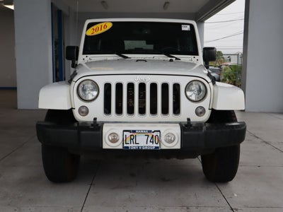 2016 Jeep Wrangler Unlimited Sahara