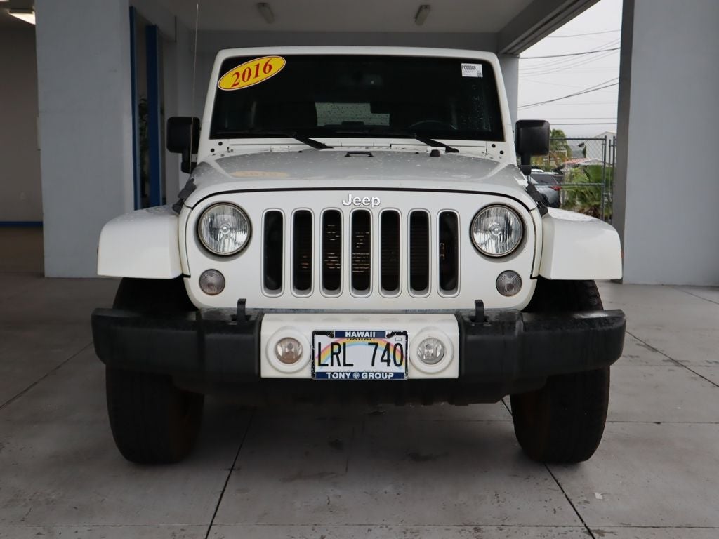 2016 Jeep Wrangler Unlimited Sahara