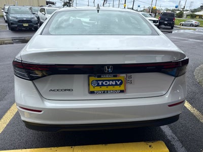2025 Honda Accord LX