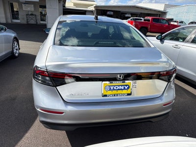 2025 Honda Accord SE
