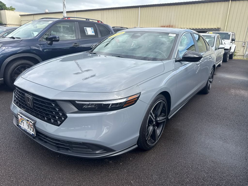 2024 Honda Accord Hybrid Sport