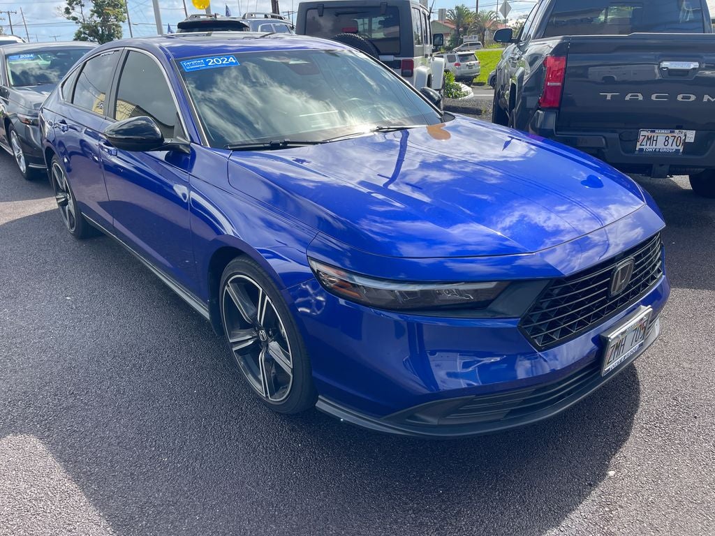 2024 Honda Accord Hybrid Sport