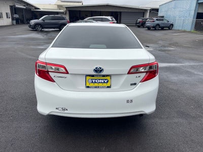 2012 Toyota Camry Hybrid XLE