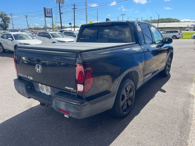 2019 Honda Ridgeline Black Edition