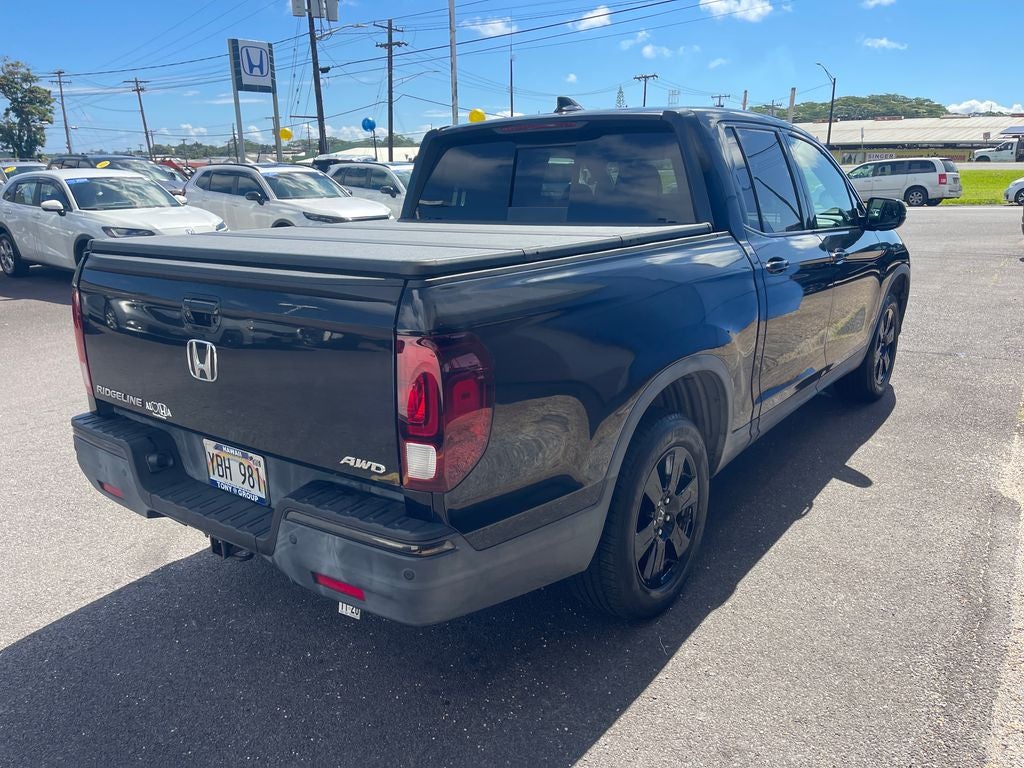2019 Honda Ridgeline Black Edition