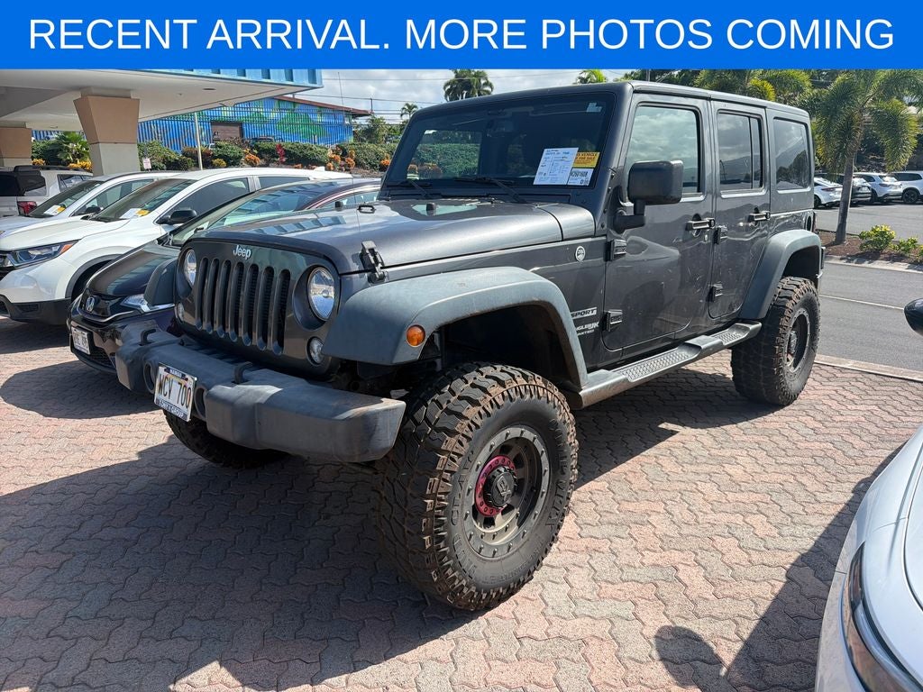 2018 Jeep Wrangler JK Unlimited Sport