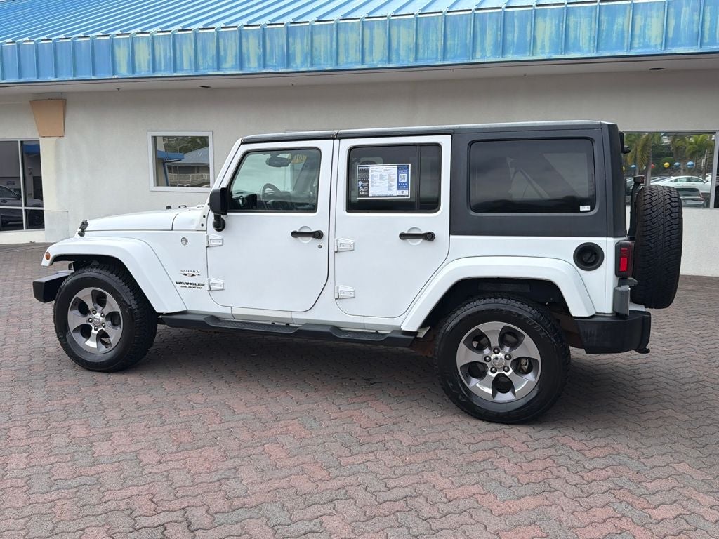2016 Jeep Wrangler Unlimited Sahara
