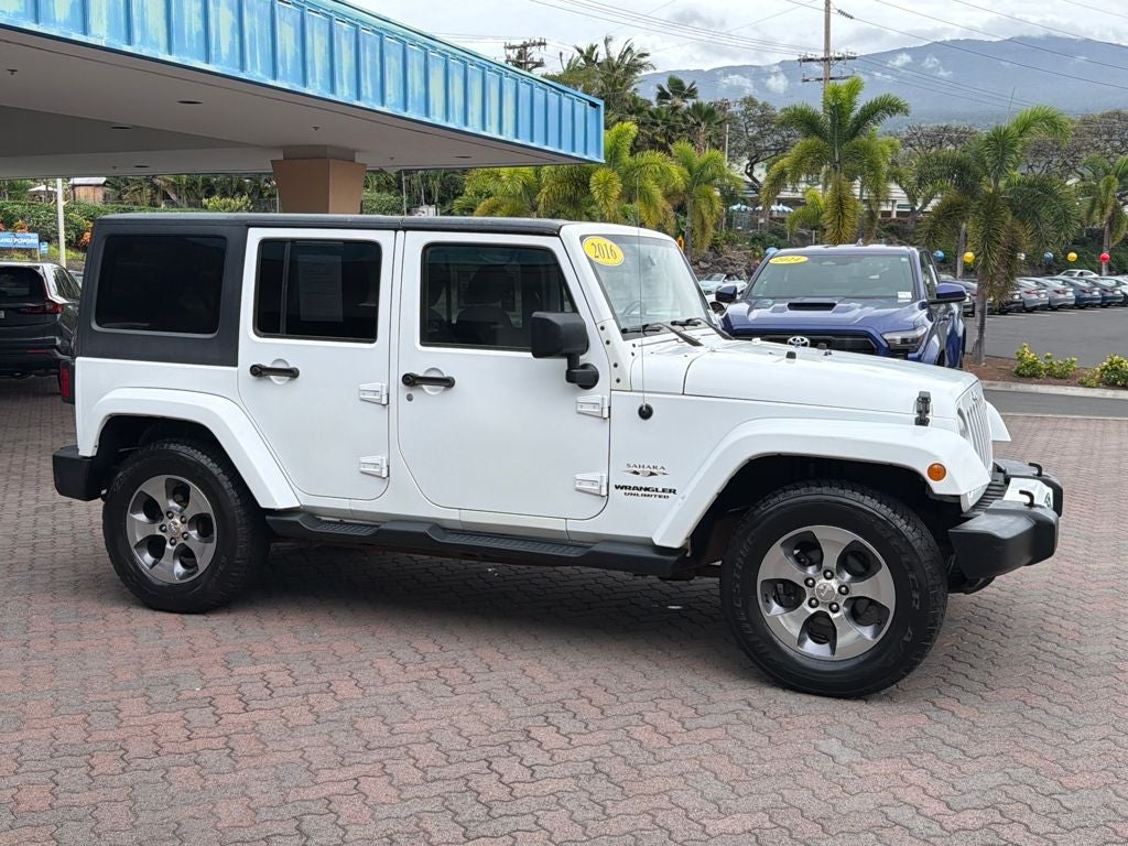 2016 Jeep Wrangler Unlimited Sahara