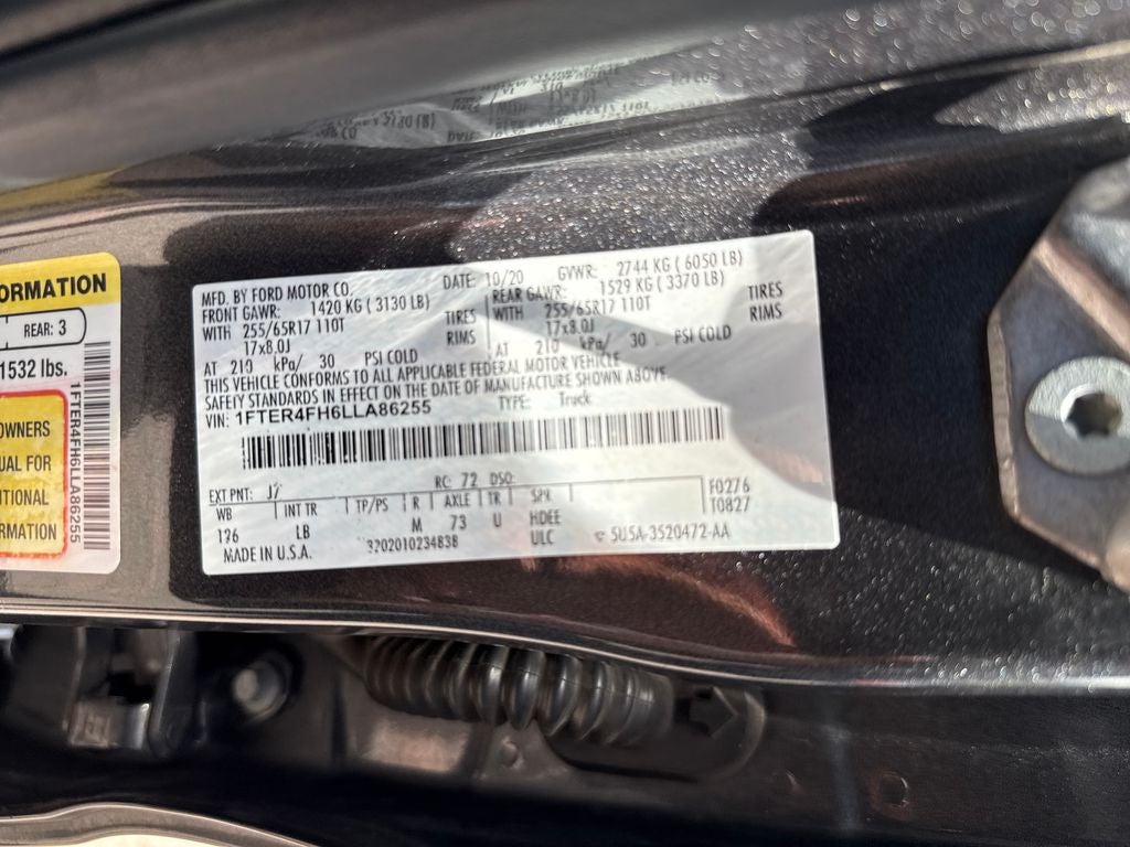 2020 Ford Ranger XLT