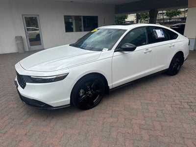 2025 Honda Accord Hybrid Sport-L