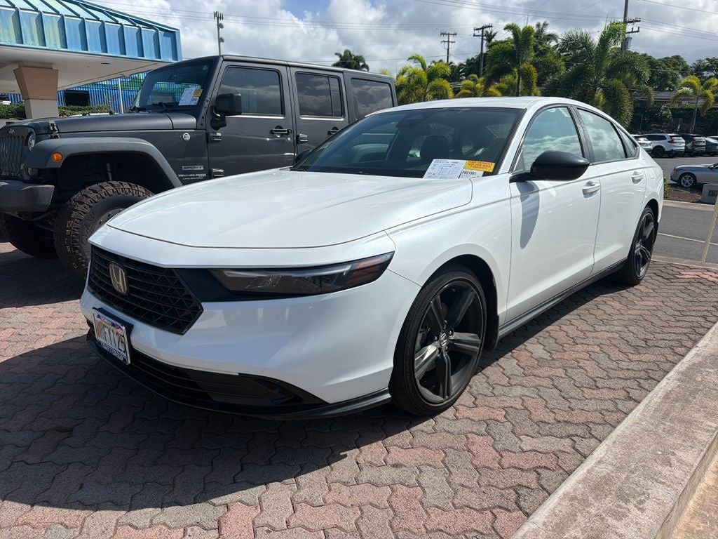 2025 Honda Accord Hybrid Sport-L