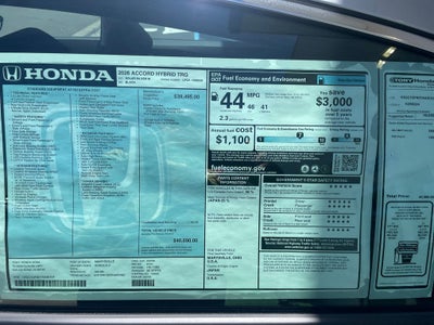 2026 Honda Accord Hybrid Touring
