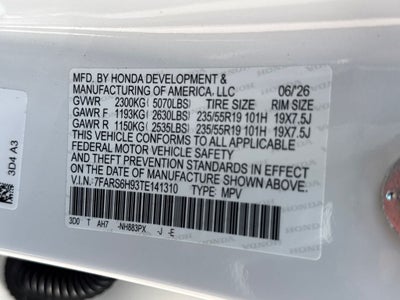 2026 Honda CR-V Hybrid Sport Touring