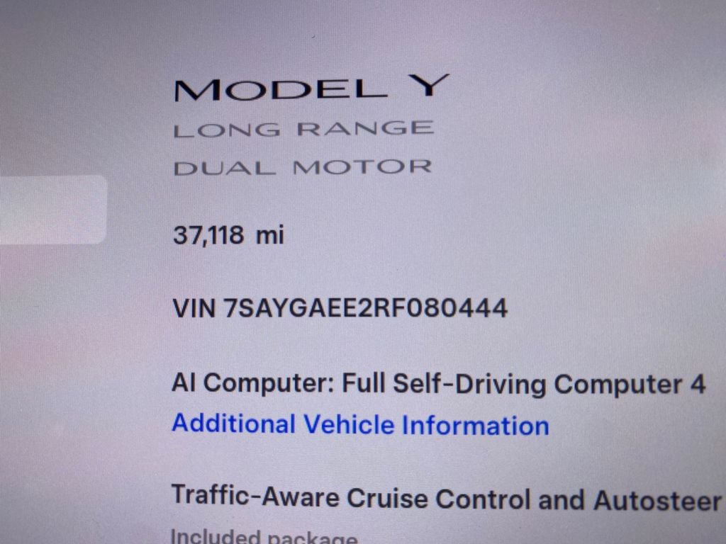 2024 Tesla Model Y Long Range