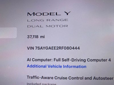 2024 Tesla Model Y Long Range