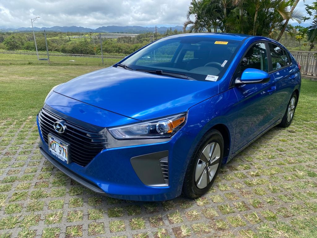 2018 Hyundai Ioniq Hybrid Blue