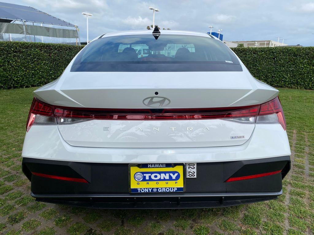 2026 Hyundai Elantra Hybrid Blue