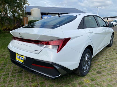 2026 Hyundai Elantra Hybrid Blue