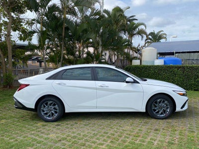 2026 Hyundai Elantra Hybrid Blue