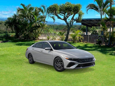 2026 Hyundai Elantra Hybrid Blue