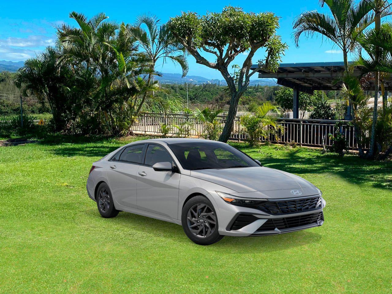 2026 Hyundai Elantra Hybrid Blue