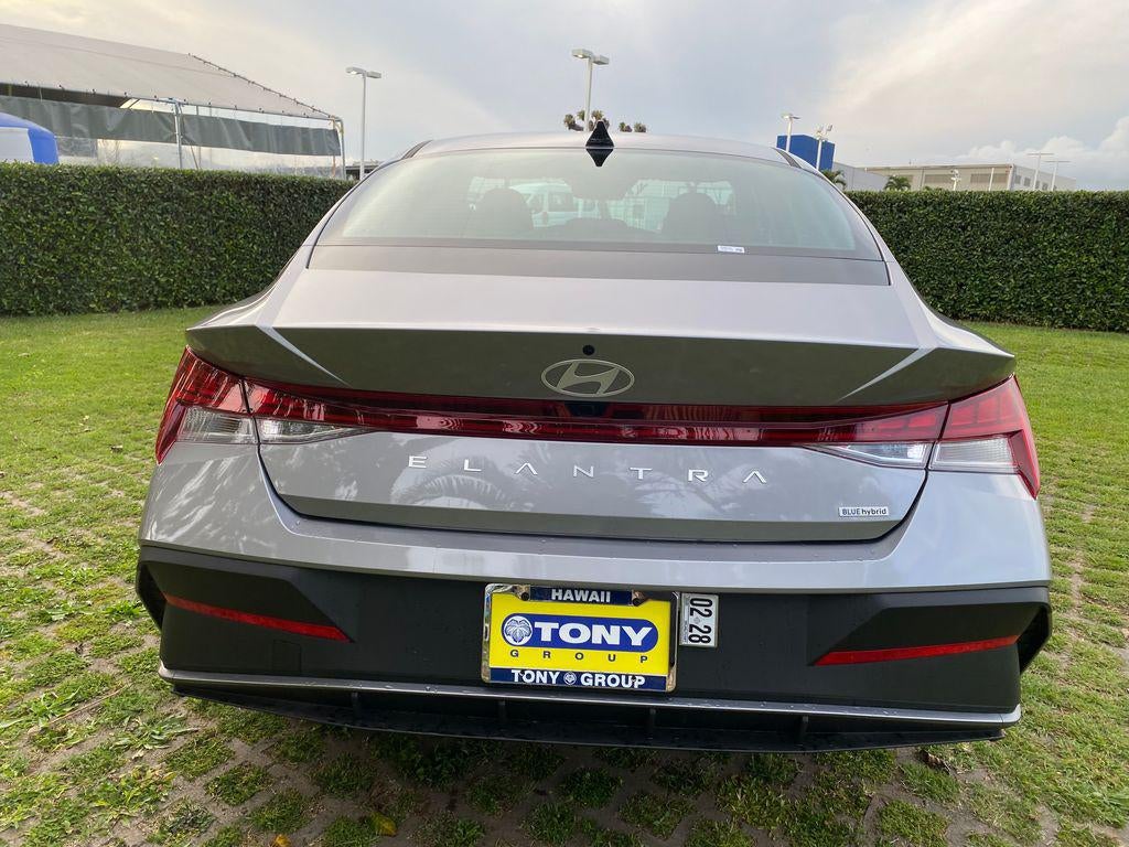 2026 Hyundai Elantra Hybrid Blue