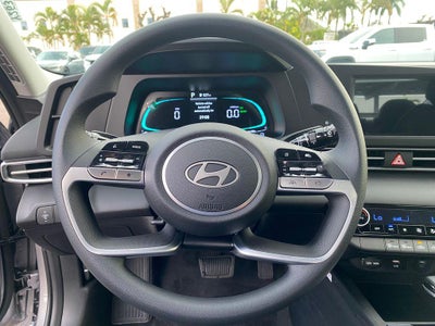 2026 Hyundai Elantra Hybrid Blue