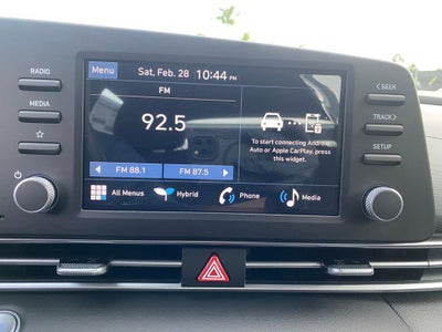 2026 Hyundai Elantra Hybrid Blue