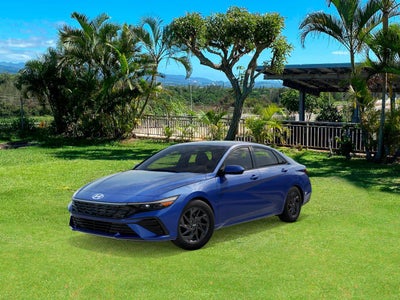 2026 Hyundai Elantra Hybrid Blue