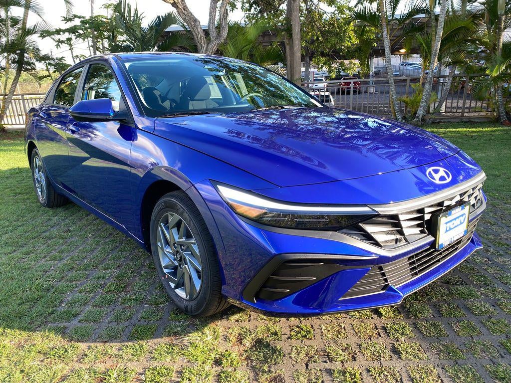 2026 Hyundai Elantra Hybrid Blue