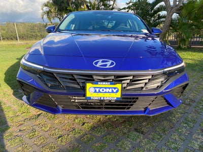 2026 Hyundai Elantra Hybrid Blue