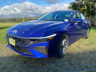 2026 Hyundai Elantra Hybrid Blue