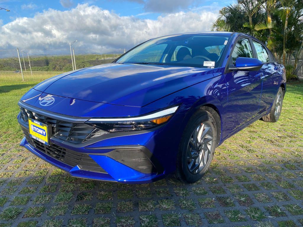 2026 Hyundai Elantra Hybrid Blue