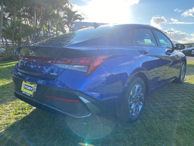 2026 Hyundai Elantra Hybrid Blue