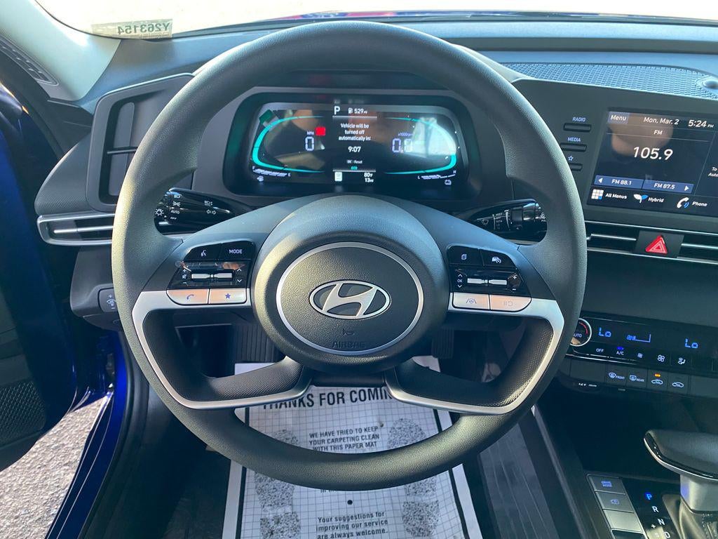 2026 Hyundai Elantra Hybrid Blue