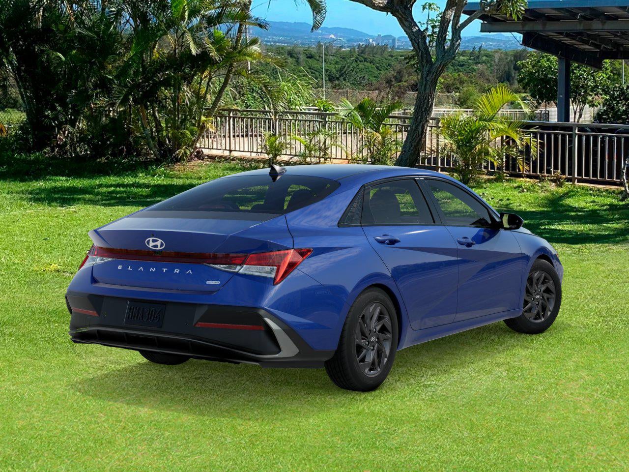 2026 Hyundai Elantra Hybrid Blue