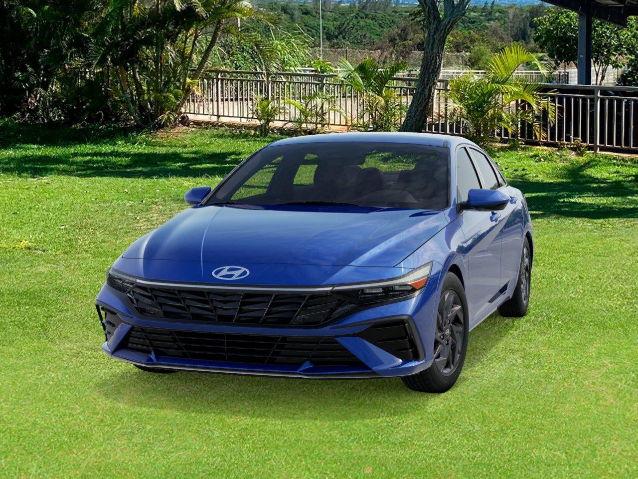 2026 Hyundai Elantra Hybrid Blue