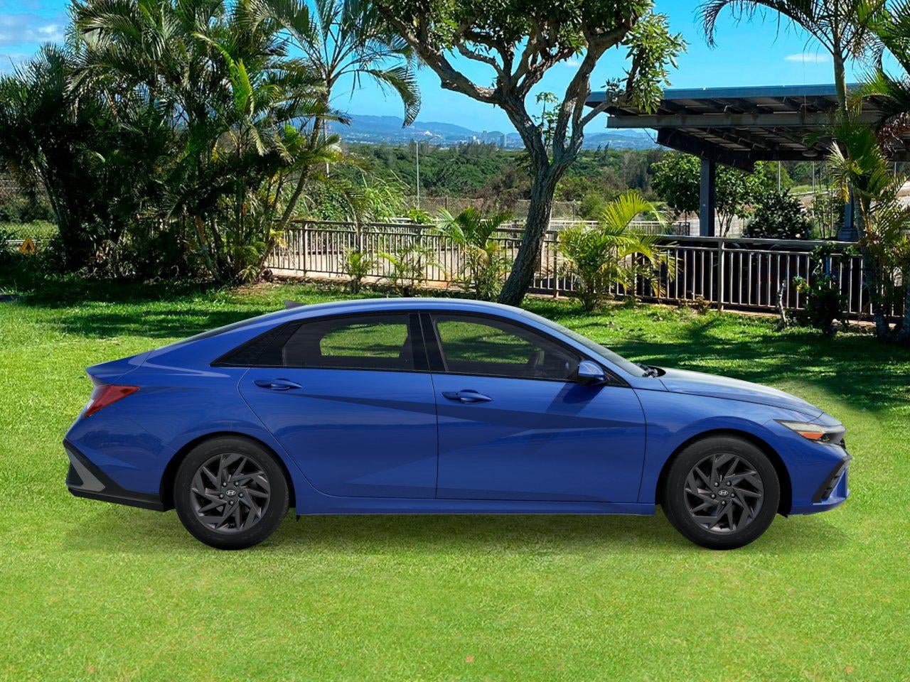 2026 Hyundai Elantra Hybrid Blue
