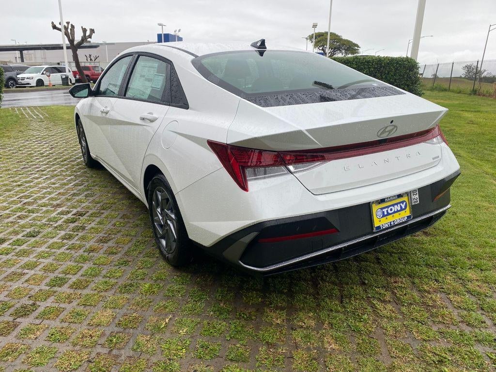 2026 Hyundai Elantra Hybrid Blue