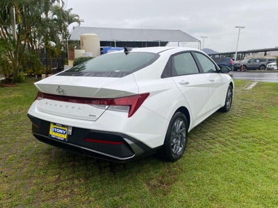 2026 Hyundai Elantra Hybrid Blue