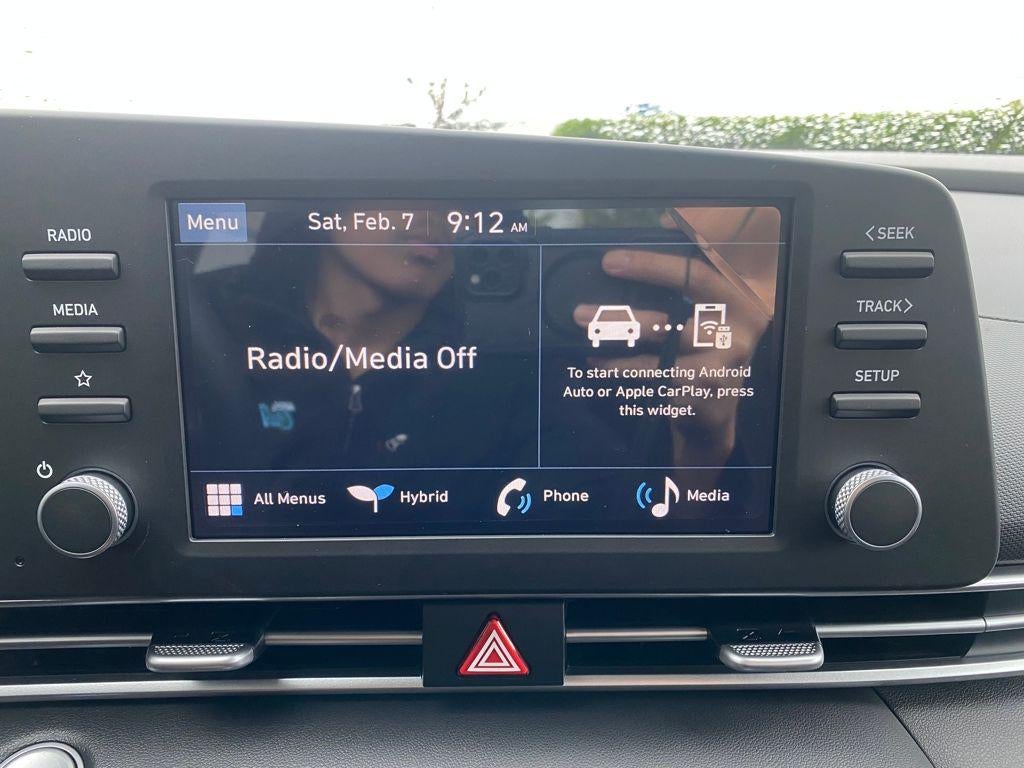 2026 Hyundai Elantra Hybrid Blue